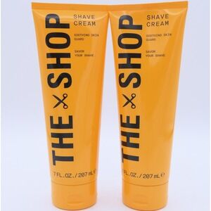 The Shop Shave Cream Soothing Skin Guard For Men Of All Skin Types 2 Pack 7oz Ea